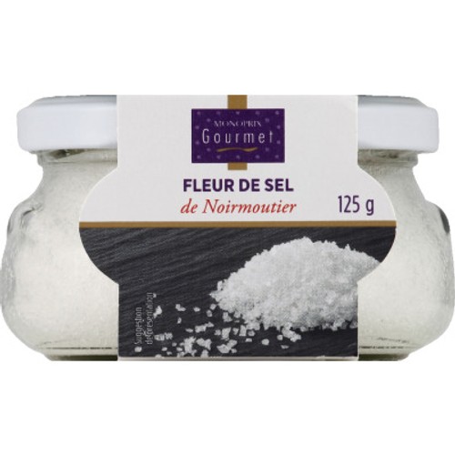 Monoprix Gourmet Fleur De Sel De Noirmoutier 125g