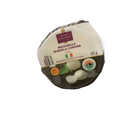 Monoprix Gourmet Billes di Bufala Campana AOP 125g