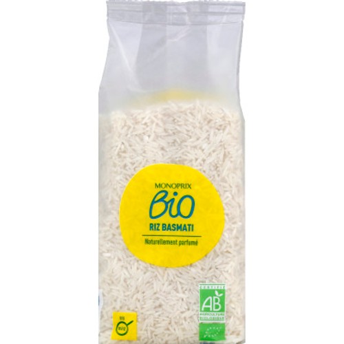 Monoprix Bio Riz Basmati 500g