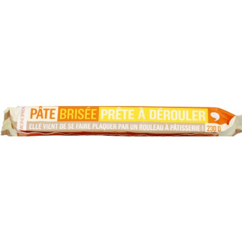 Monoprix Pâte brisée prête à dérouler 230g
