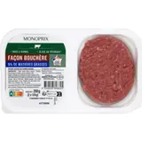 Monoprix Steak haché 5% de Mg 2x125g