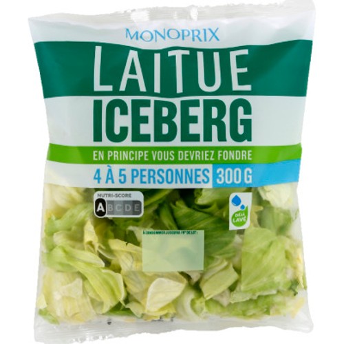 Monoprix Laitue iceberg 300g