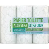 Monoprix Papier Toilette Aloe Vera Double Épaisseur x6