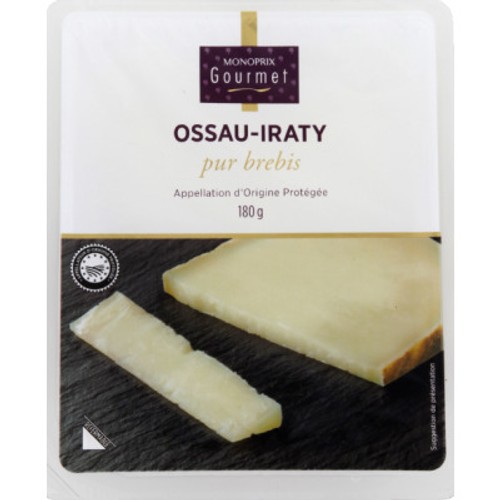 Monoprix Gourmet Ossau iraty AOP 180g