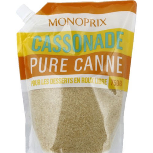 Monoprix Cassonade Pur Canne 750g