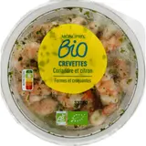 Monoprix Bio Crevettes décortiquées coriandre citron 109g