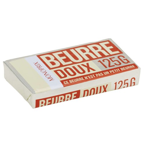 Monoprix Beurre doux 125g