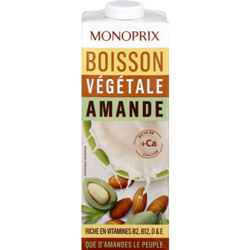 Monoprix Boisson Végétale Amande 1L