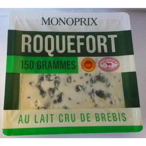 Monoprix Fromage Roquefort AOP le paquet de 150g