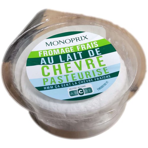 Monoprix Fromage au lait de chèvre pasteurisé 200g