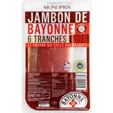 Monoprix Jambon De Bayonne 100g