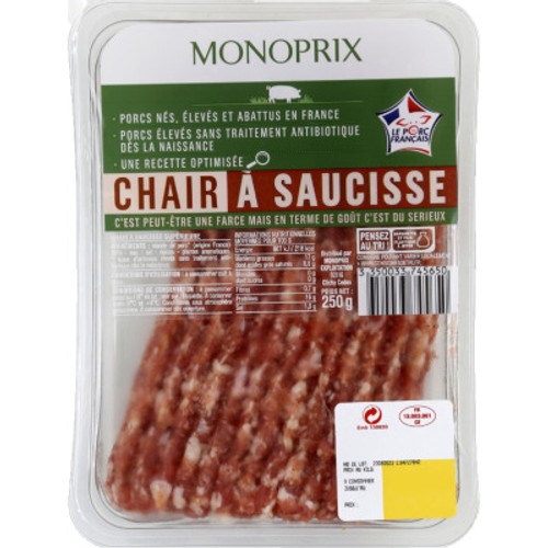 Monoprix Chair à Saucisse Filière