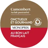 Monoprix Camembert 45% au lait pasteurisé 250g
