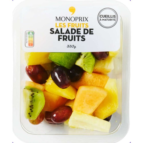 Monoprix Ananas Melon Kiwi Raisin 300g