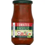 Monoprix Sauce tomate basilic sans sucres ajoutés 420g