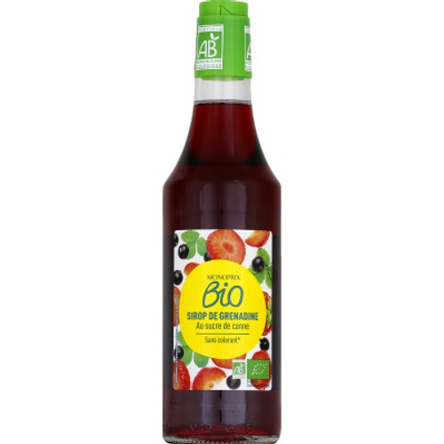 Monoprix Bio Sirop de Grenadine 50cl