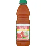 Monoprix Jus de pamplemousse rose 100% fruit pressé 1L