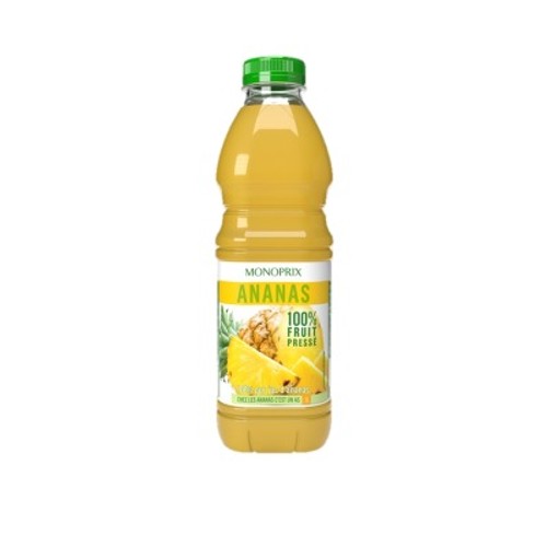 Monoprix 100% Pur Jus d'Ananas 1L