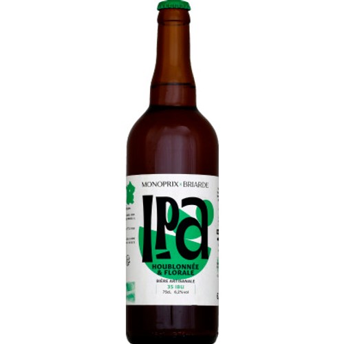 Monoprix Bière IPA La Briarde 75cl