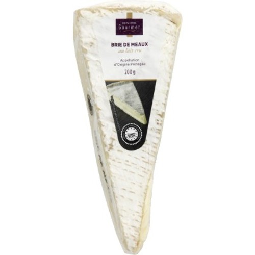 Monoprix Gourmet Brie de Meaux au Lait Cru 200g