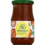 Monoprix Bio Sauce Tomate Basilic 350g