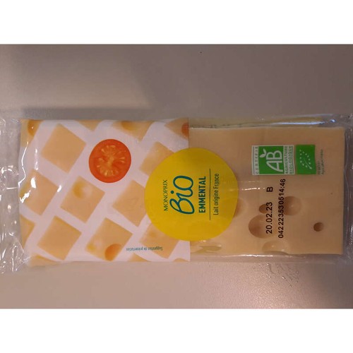 Monoprix Bio Emmental 250g