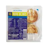 Monoprix Mini blinis 135g