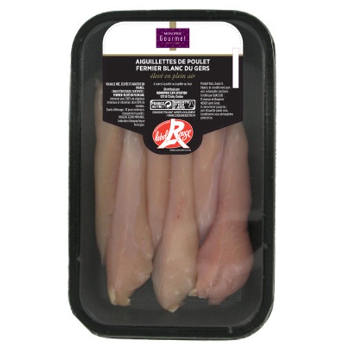 Monoprix Gourmet Aiguillettes de Poulet fermier blanc du Gers 210g