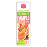 Monoprix Jus de pamplemousse rose 100% pur jus 1L