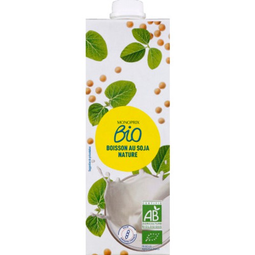 Monoprix Bio Boisson au Soja 1L