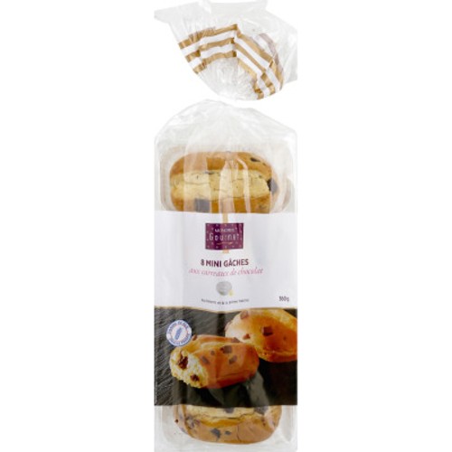 Monoprix Gourmet Mini gâches &chocolat Belge x8