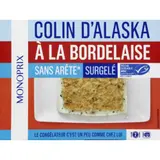 Monoprix Colin d'Alaska à la bordelaise 400g