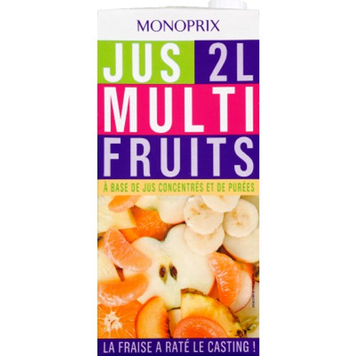 Monoprix Jus MultiFruits 2L