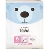 Monoprix Bébé Culottes Taille 6 x34