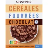 Monoprix Céréales Fourrées Chocolat 375g