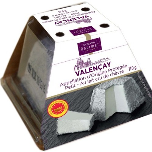 Monoprix Gourmet Valençay fromage de chèvre 110g