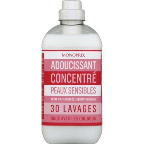 Monoprix Adoucissant concentré Peaux Sensibles 750ml