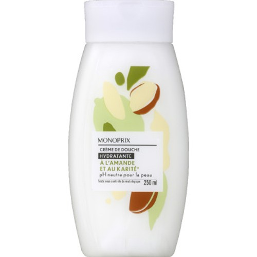Monoprix Crème De Douche À L'Amande Et Au Karité 250ml