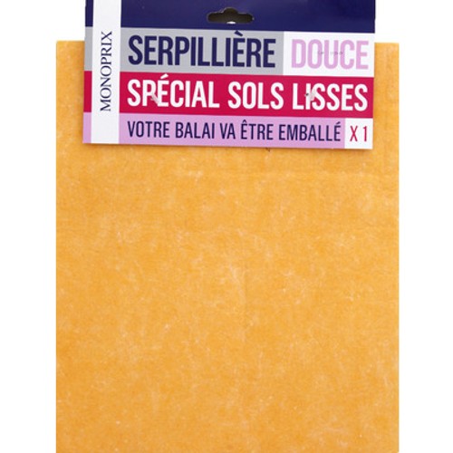 Monoprix Serpillière Douce Spécial Sols Lisses
