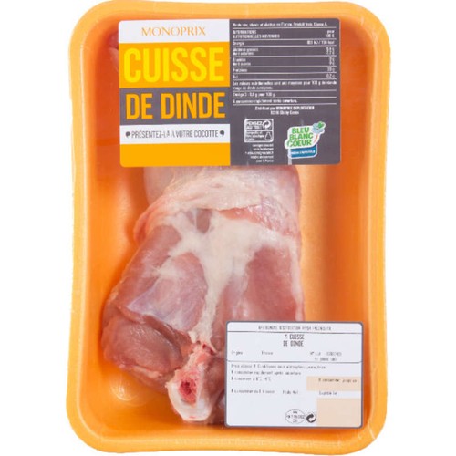 Monoprix Cuisse de Dinde x1 800g