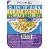 Monoprix Colin Alaska & Riz Courgette 300g