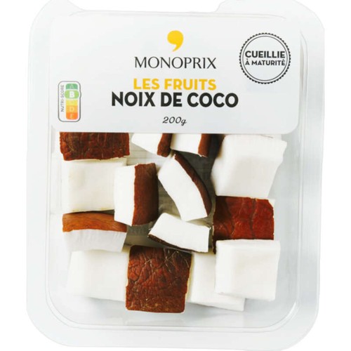 Monoprix Noix de coco cueillie à maturité 200g