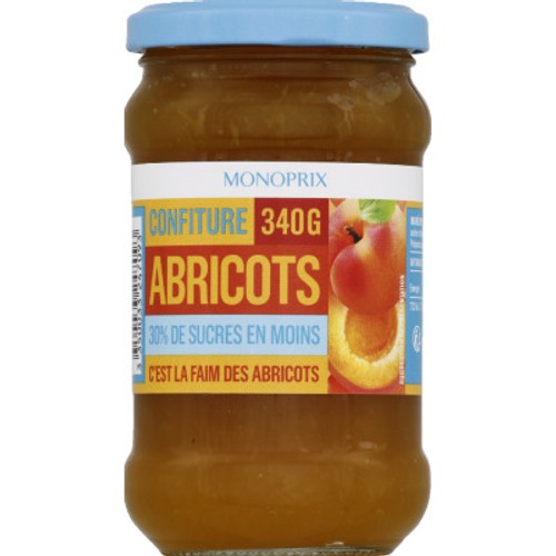 Monoprix Confiture Allégée Abricot 340g