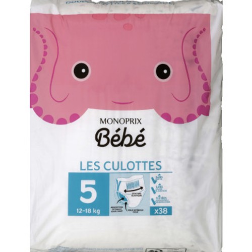 Monoprix Bébé Culottes Taille 5 x38