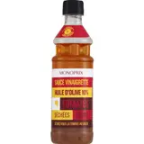 Monoprix Sauce vinaigrette huile d'olive 10% et tomates séchées 35cl