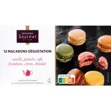 Monoprix Gourmet 12 Macarons Dégustation 154g