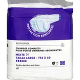 Monoprix Changes Complets Mixtes Large Taille 50-62 x20