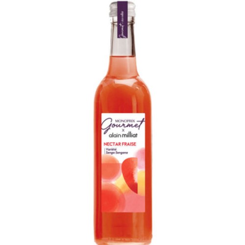 Monoprix Gourmet x Alain Milliat Nectar de Fraise 75cl