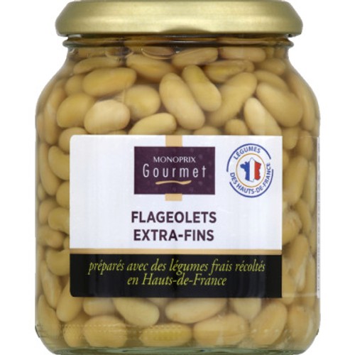 Monoprix Gourmet Flageolets Extra-Fins 215g