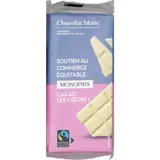 Monoprix Chocolat Blanc 2x100g